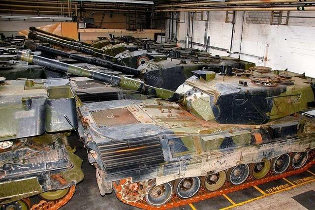 Deutschland bittet Schweiz um Rückkauf alter Leopard-Panzer