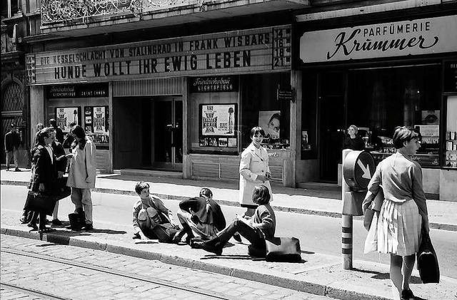 Der Kriegsfilm &#8222;Hunde, wollt ihr...n fit gemacht werden fr die  Zukunft.  | Foto: Willy Pragher /Staatsarchiv Freiburg: W_134_Nr._080620a