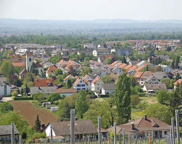 Der Bebauungsplan fr den Haltinger Or...&#8211; in klar  definierten Grenzen.   | Foto: Herbert Frey