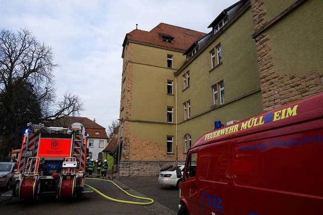 Grerer Einsatz: Die Mllheimer Feuer...esstrupp aus Feldberg war beschftigt.  | Foto: Volker Mnch