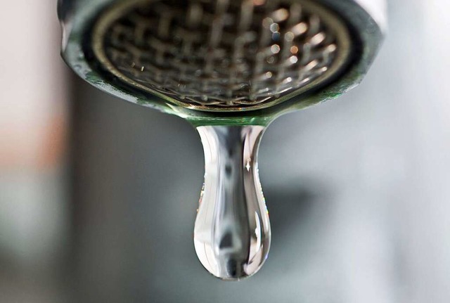 Trinkwasser ist lebenswichtig. Ein Gut...en Sasbach und Herbolzheim untersucht.  | Foto: Patrick Pleul (dpa)