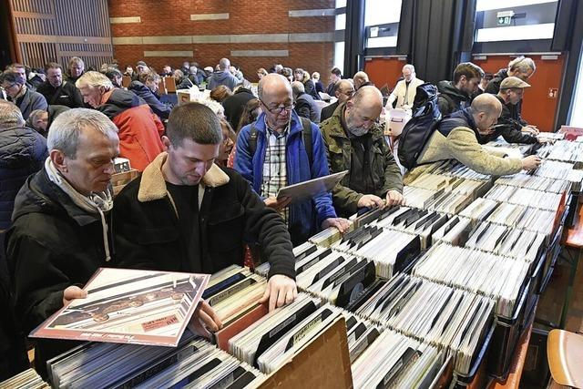 Plattenbörse in Freiburg: Vinyl ist wieder cool