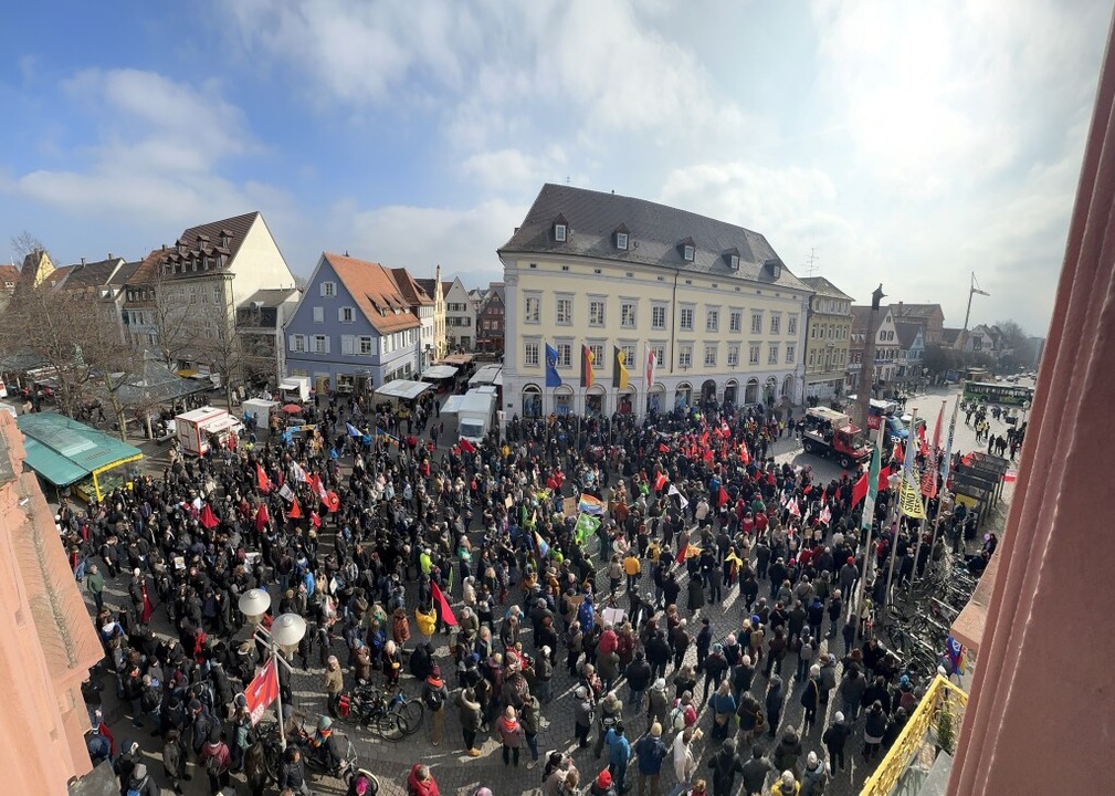 Anti-AfD-Kundgebung in Offenburg  | Foto: Helmut Seller
