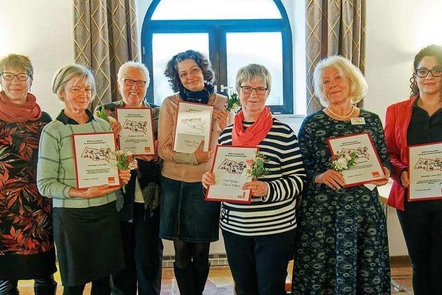 Wertvolle Hilfe zwischen Leben und Tod: SPD-Frauenpreis fr Hospizgruppen im Landkreis