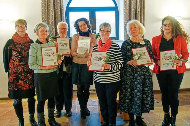 Verleihung des SPD-Frauenpreises 2023 ... und Jugendhospizgruppe der Malteser).  | Foto: Ruth Seitz