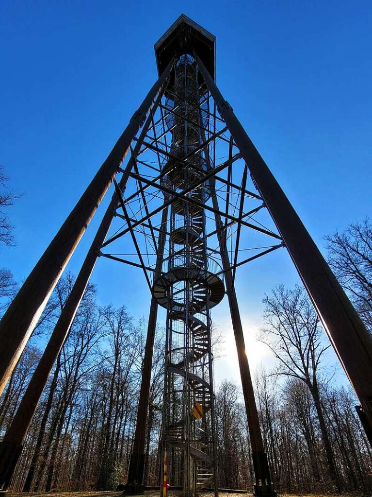 Frhlingsstimmung am Eichbergturm