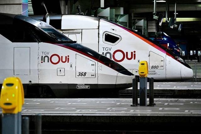Streik in Frankreich schränkt Zugverkehr nach Deutschland ein