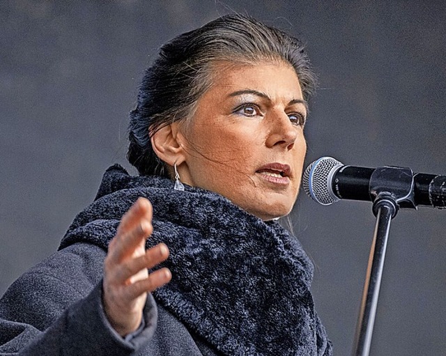 Sahra Wagenknecht in Berlin  | Foto: Monika Skolimowska (dpa)