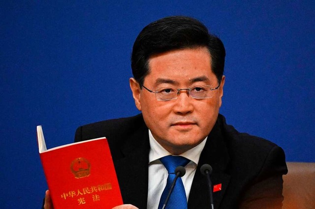 Chinas Auenminister Qin Gang  | Foto: NOEL CELIS (AFP)