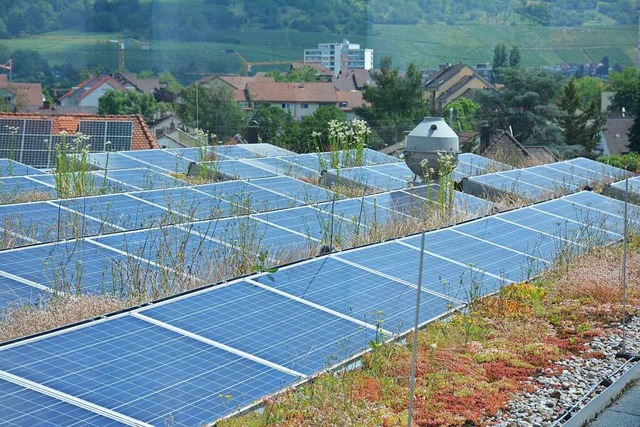 Photovoltaikanlagen sind vielerorts ke...e geht, wird&#8217;s aber schwieriger.  | Foto: Hannes Lauber