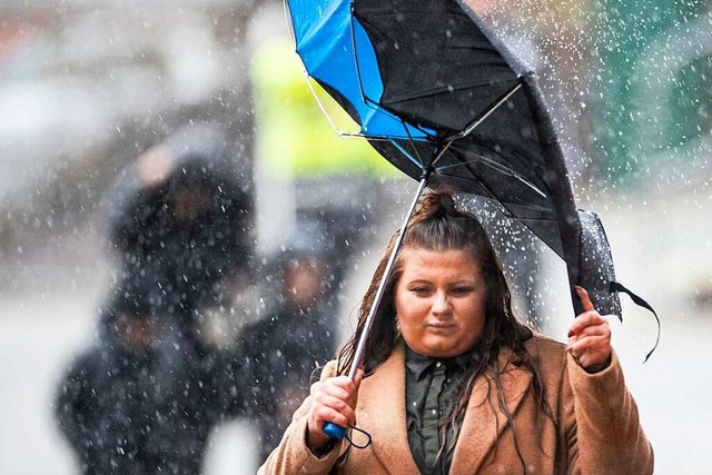 Ungemtliche Tage stehen den Menschen in Baden-Wrttemberg ins Haus.  | Foto: Danny Lawson (dpa)