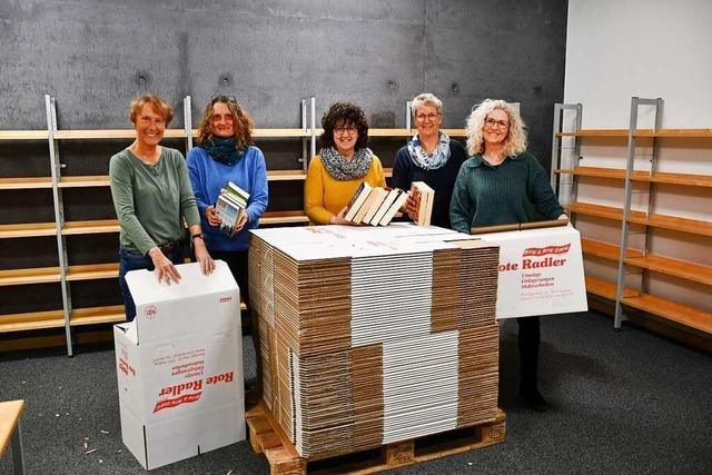 Neustadts Mediathek zieht um – dafr werden 800 Kartons gepackt