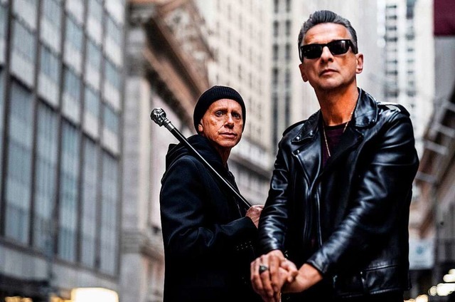 Martin Gore (links) und Dave Gahan bei...8222;Ghost Again&#8220; in Los Angeles  | Foto: Anton Corbijn