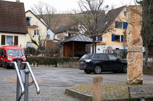 An der alten Trotte in Niederweiler wird das Carsharing-Auto stehen.  | Foto: Volker Mnch