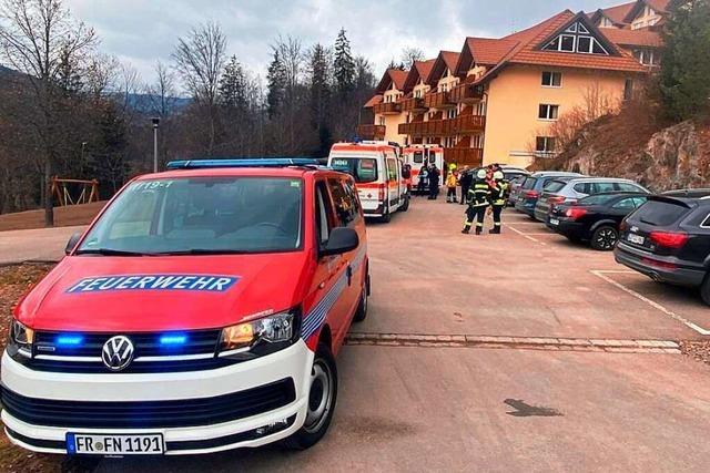 Sechs Verletzte nach Gasaustritt in Hinterzartener Hotel