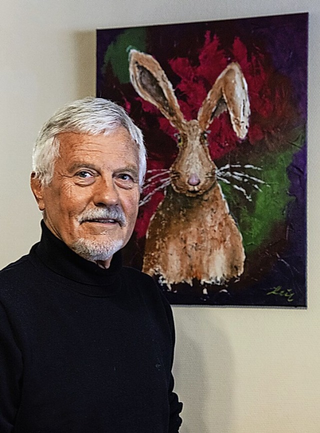 Peter Seip und Hase  | Foto: Freundeskreis Schwarzwaldzoo