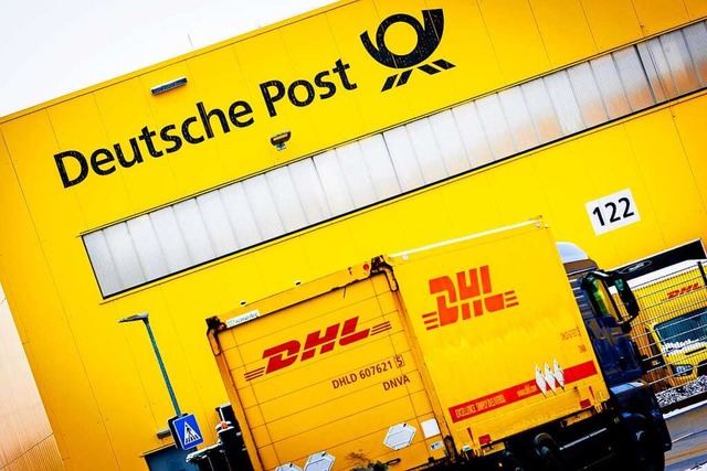 Einer der grten Logistiker weltweit &#8211; die Deutsche Post   | Foto: Moritz Frankenberg (dpa)