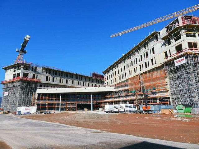 Wenn das neue Klinikum voraussichtlich...chst ohne S-Bahn-Anbindung auskommen.  | Foto: Peter Gerigk