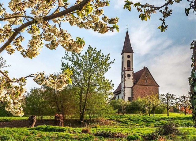 Fr die  Bergkirche in Nimburg steht die Gebudeampel auf Grn.  | Foto: Bernd Wehrle