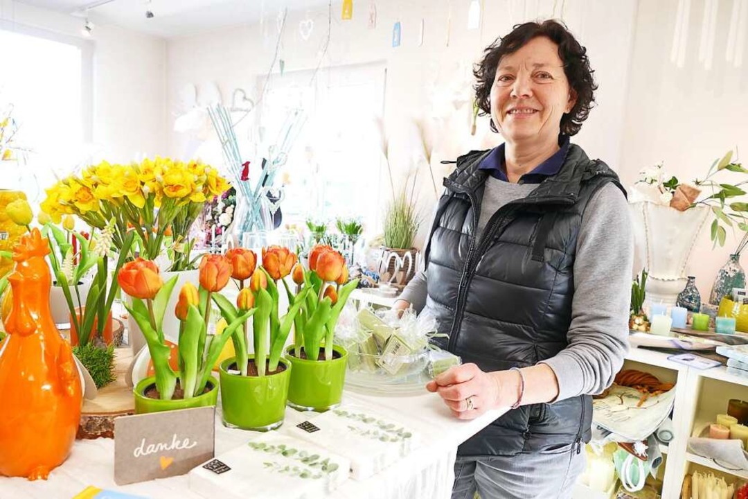 Ulrike Eisele betreibt seit mehr als 20 Jahren die Hobbyecke in Friesenheim.  | Foto: Alena Ehrlich
