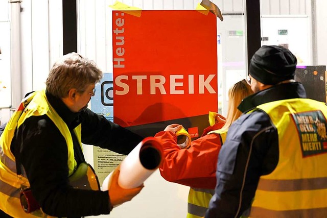 Warnstreik am Flughafen (Symbolbild)  | Foto: Thomas Banneyer (dpa)