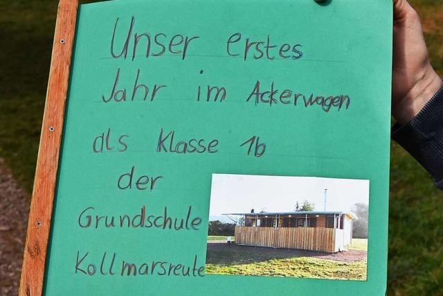 Ackerschule Kollmarsreute gewinnt Preis fr Naturtagebuch