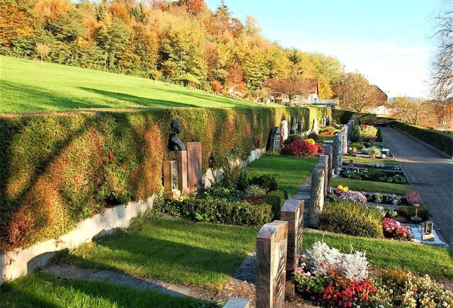 Der Kuhbacher Friedhof  | Foto: Wolfgang Beck