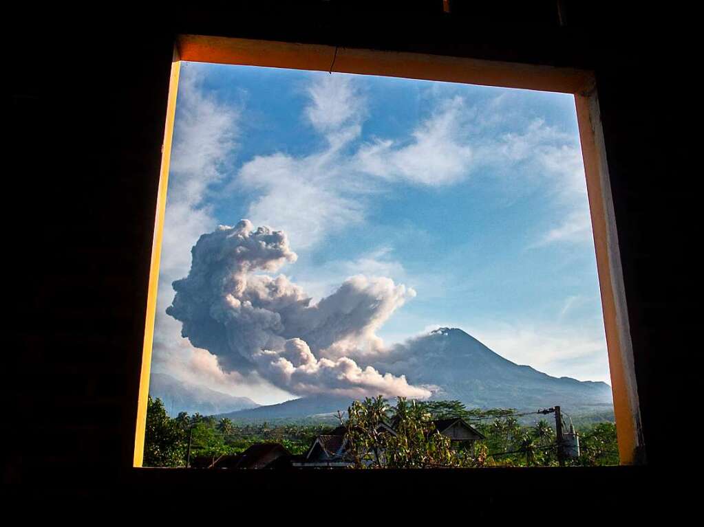 Der Merapi zhlt zu den aktivsten Vulkanen der Welt. Am Wochenende ist er erneut ausgebrochen.