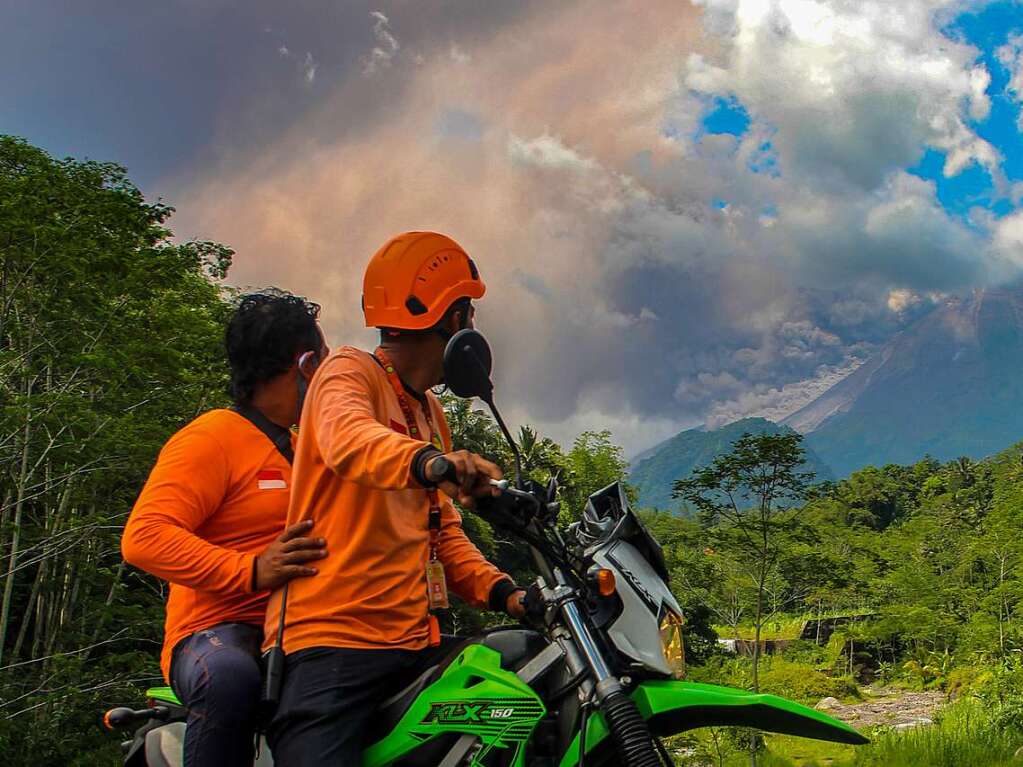 Der Merapi zhlt zu den aktivsten Vulkanen der Welt. Am Wochenende ist er erneut ausgebrochen.