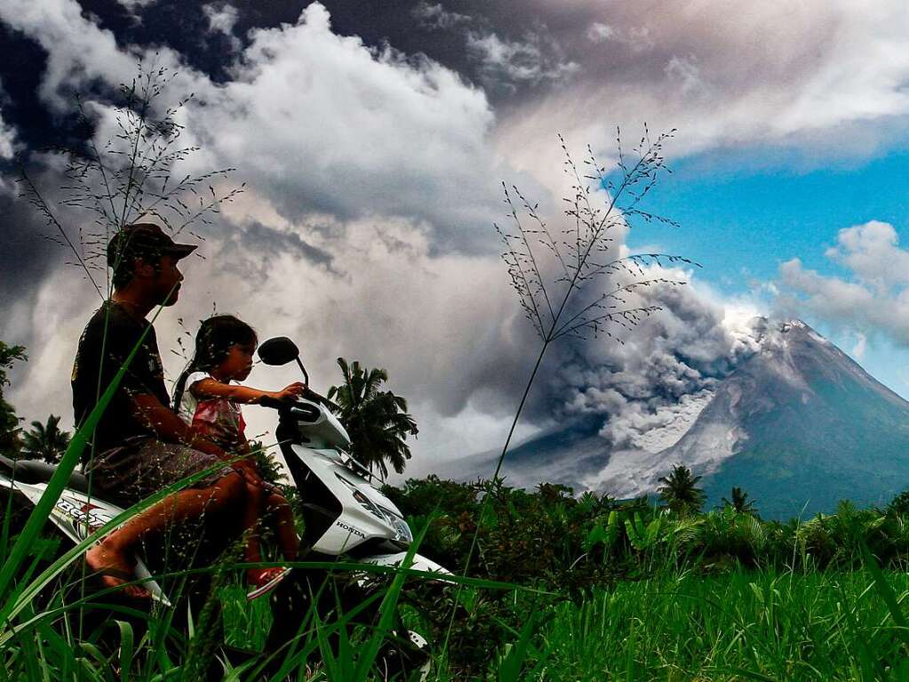 Der Merapi zhlt zu den aktivsten Vulkanen der Welt. Am Wochenende ist er erneut ausgebrochen.