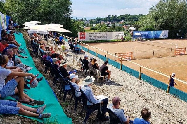 In Oberweier gibt es eine schmucke Tennisanlage, doch sie ist zu klein.  | Foto: wolfram khli