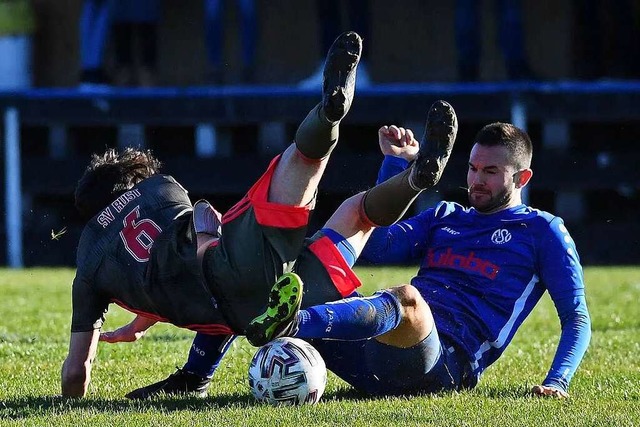 Voller Einsatz brachte nicht immer den gewnschten Erfolg  | Foto: Wolfgang Knstle