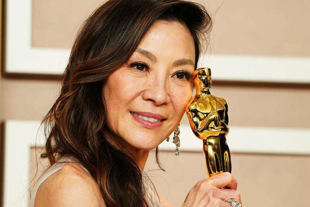 Schauspielerin Michelle Yeoh, Gewinner...erything Everywhere All at Once&#8220;  | Foto: Jordan Strauss (dpa)