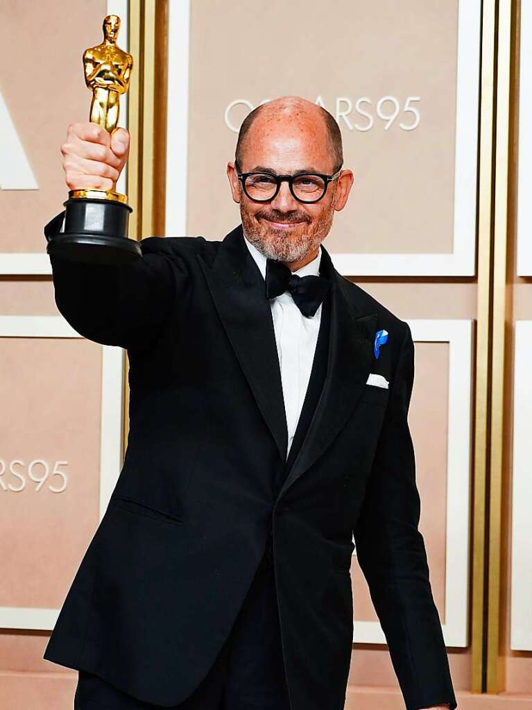 Regisseur Edward Berger, Gewinner des Oscars fr „Im Westen nichts Neues“ aus Deutschland fr den besten internationalen Spielfilm