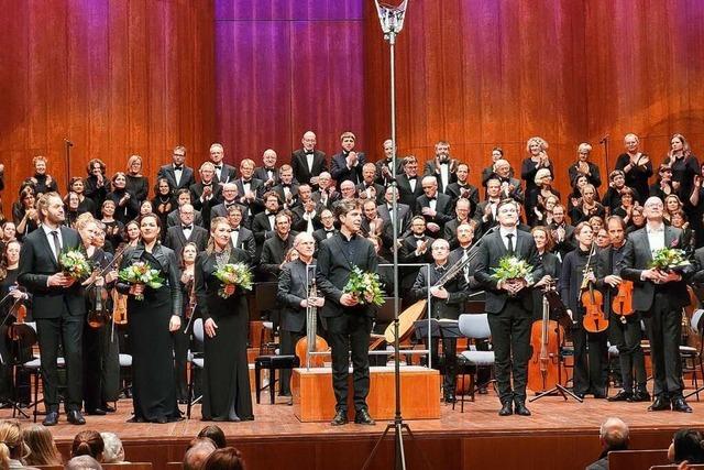 Reich - bereichernd: Hannes Reichs Abschied vom Freiburger Bachchor mit der Johannes-Passion