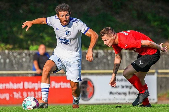 Im Hinspiel unterlagen die Murger (mit... mit 3:0 fr die Blau-Weien gewertet.  | Foto: Matthias Konzok