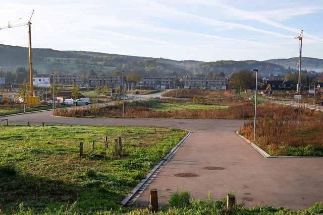 In zentraler Lage im Baugebiet &#8222;...Mehrgenerationenhaus doch noch kommen.  | Foto: Volker Mnch