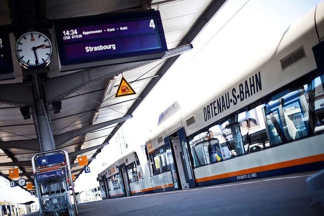 Wer morgen mit der Ortenau-S-Bahn nach... stdtischen Pressestelle Kehl normal.  | Foto: Michael Bode