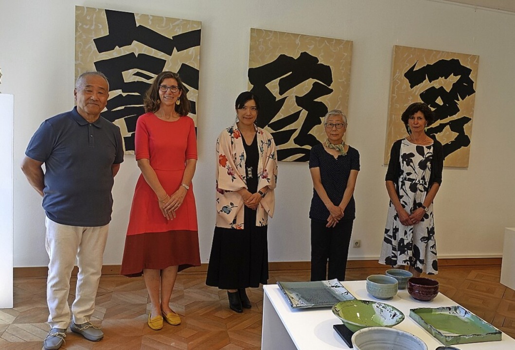 Japanische Kunst hatte der Freundeskre... Jahr in der Villa Berberich gezeigt.   | Foto: Roswitha Frey