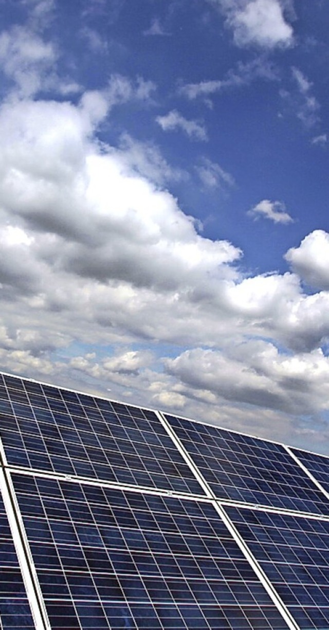 Solarzellen sollen auf das Dach des Kindergartens in Slden.  | Foto: Oliver Berg