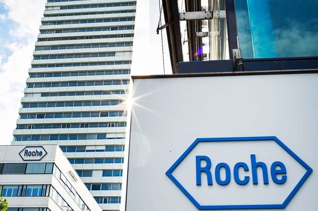 Das Basler Roche-Hauptquartier mit dem 2014 erffneten Hochhaus  | Foto: Roche