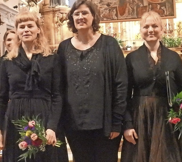 Die Auffhrung von Pergolesis &#8222;S... der Konzertreihe) und Miriam Gadatsch  | Foto: Bianca Flier