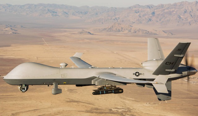 Eine amerikanische Drohne vom Typ MQ-9 Reaper  | Foto: A1c William Rio Rosado/Us Air via www.imago-images.de