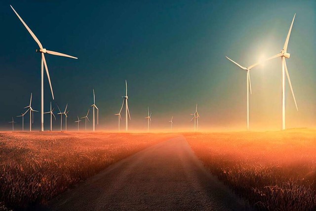 Die Stromerzeugung aus erneuerbaren En...trug zum Erreichen des Klimaziels bei.  | Foto: Helmut  (stock.adobe.com)