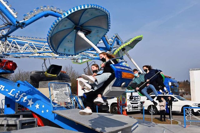 Der &#8222;Bayernlift-Twister&#8220; i...lingsfest, auf denen es wilder zugeht.  | Foto: Horatio Gollin