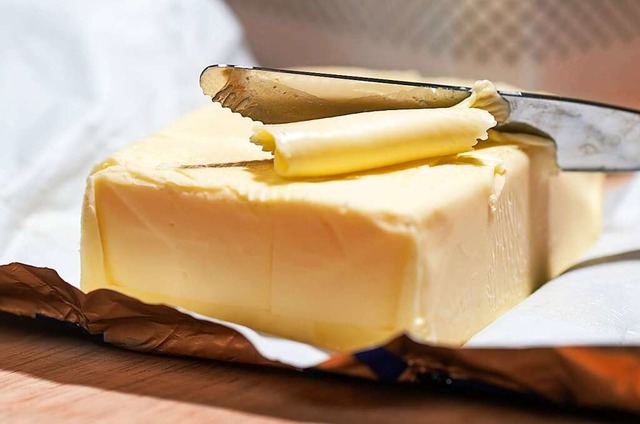 Butter ist wichtiger Bestandteil eines...n geraten. Und das hat mehrere Grnde.  | Foto: Hendrik Schmidt (dpa)