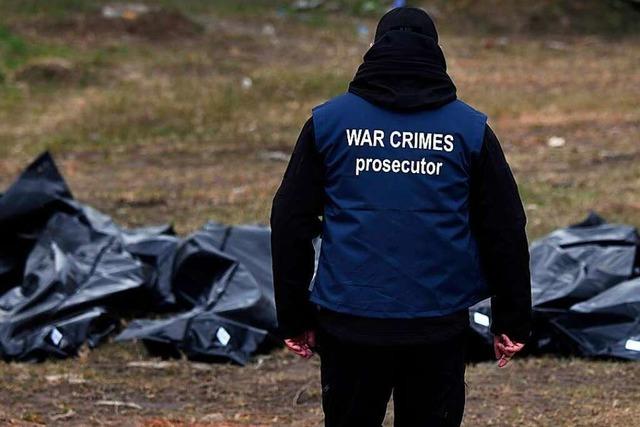 Die russischen Kriegsverbrechen müssen so rasch wie möglich verhandelt werden