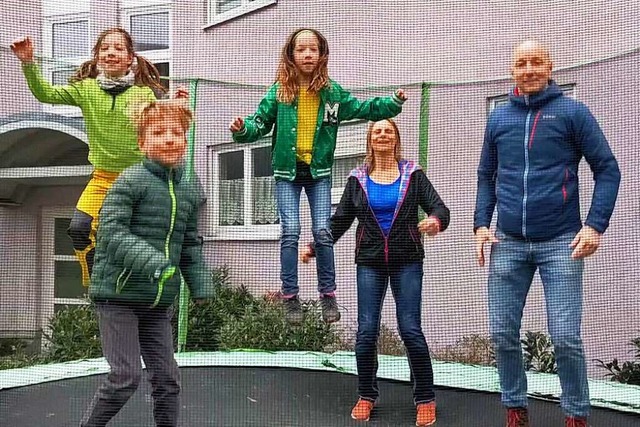 Bei Familie Schler geht es immer turbulent zu.  | Foto: Leony Stabla