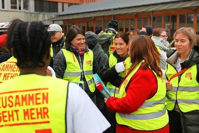 Der Streik am Lahrer Ortenau Klinikum wird verschrft