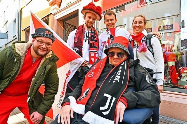 Fans feiern in Freiburg ihr Fußballfest – Ergebnis (fast) egal